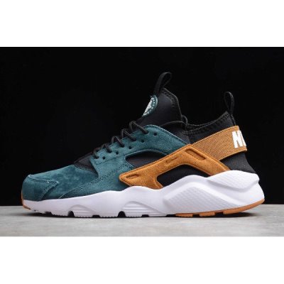 Nike Air Huarache Run Ultra Siyah / Yeşil / Kahverengi / Siyah Spor Ayakkabı Türkiye - TPT82JQV